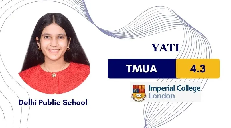 Student success story from TMUA Preparation at Quest For Success