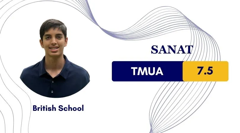 Student success achieved through one-to-one TMUA Tutoring